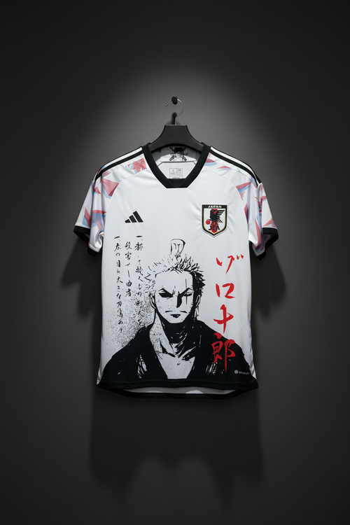 Zoro x Japan Football Jersey - Front
